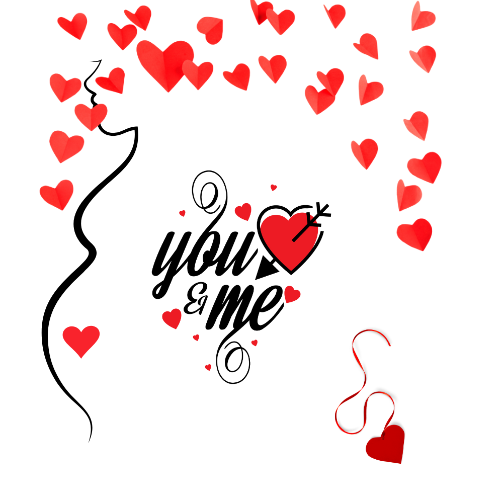 You & Me Message Card - C111