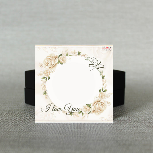 I Love You Message Card - C16LY