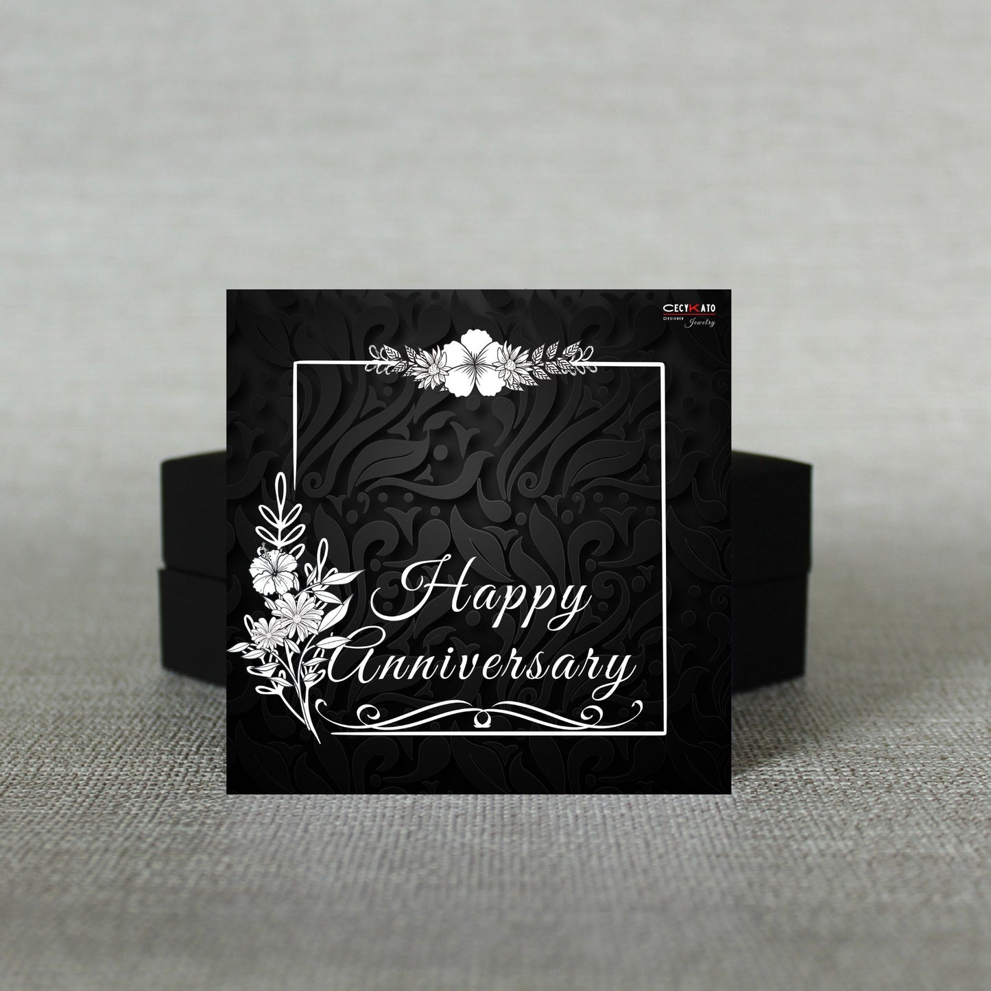 Happy Anniversary Message Card - C65