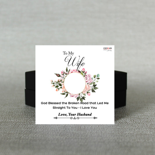 To My Wife Message Card - C12W