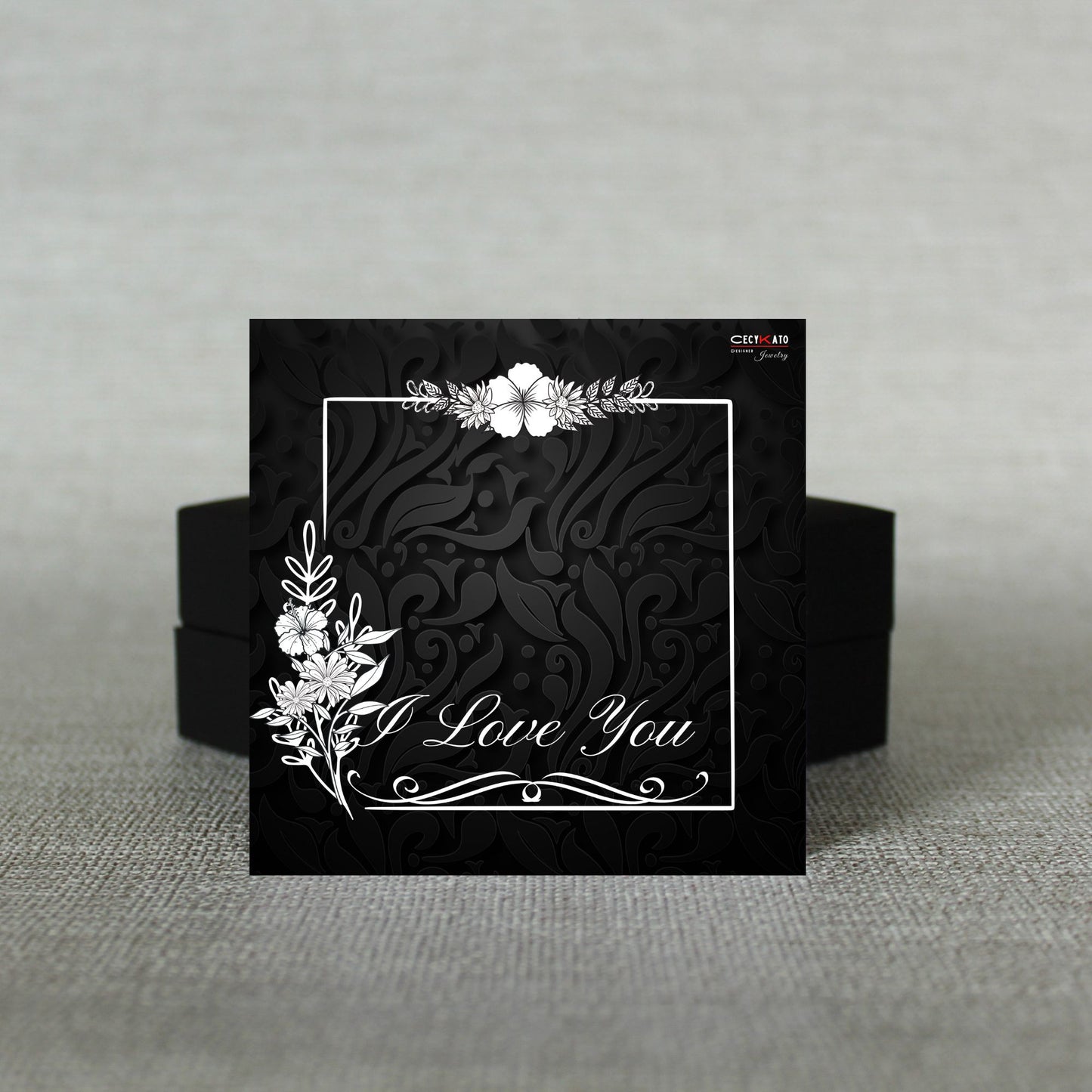 I Love You Message Card - C74LY