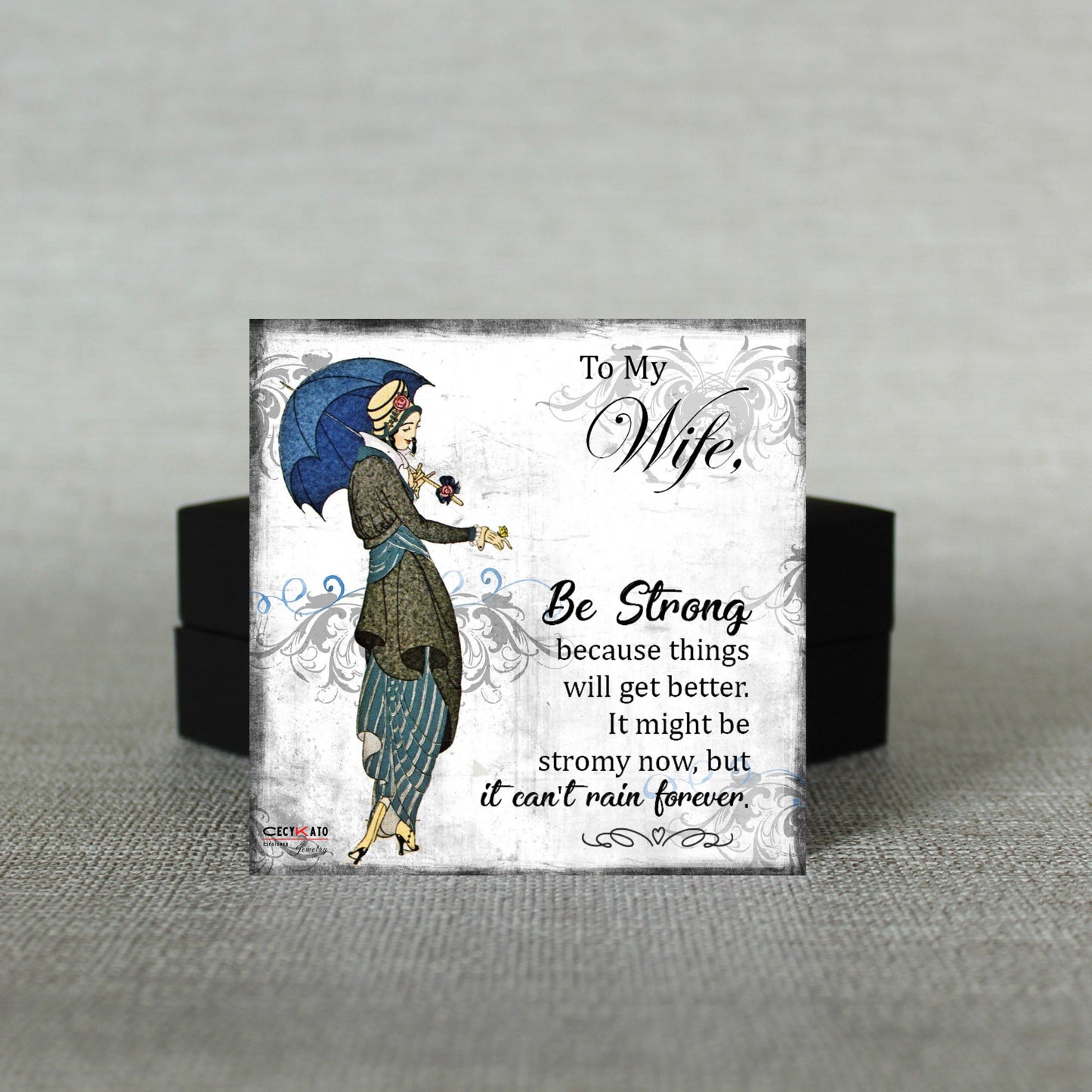 To My Wife Message Card - C15W