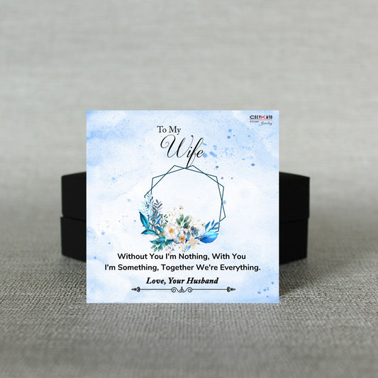 To My Wife Message Card - C13W