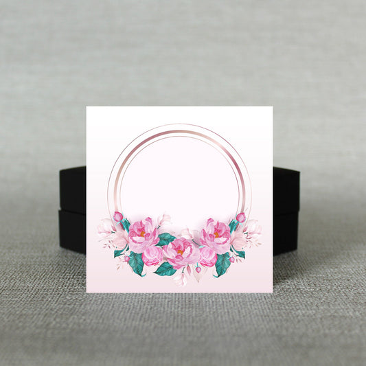 Flowery Message Card - C97