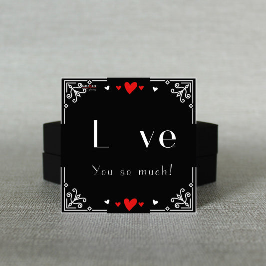 Love You Message Card - C78LY