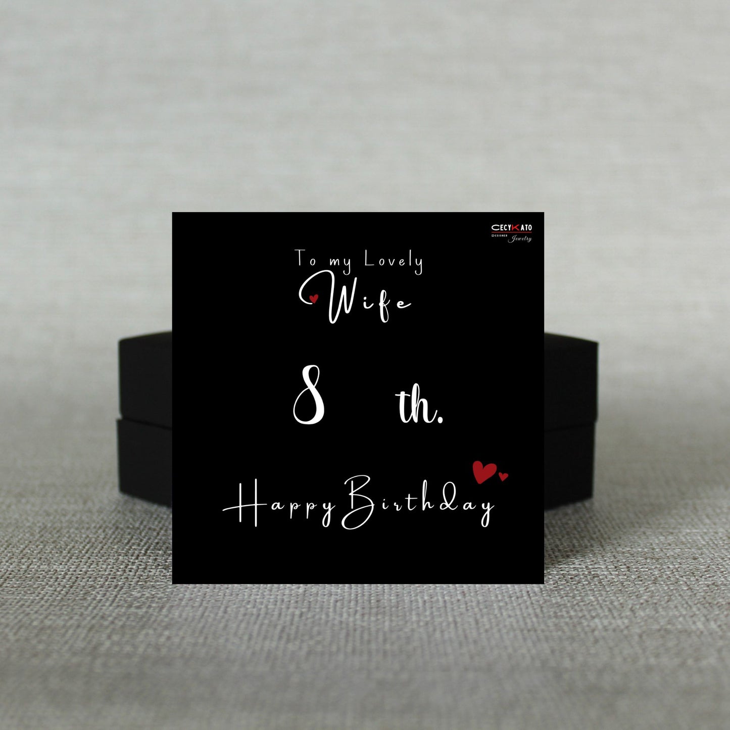 Mom 80 Milestone Birthday / Happy Birthday Message Card - C80HBM8