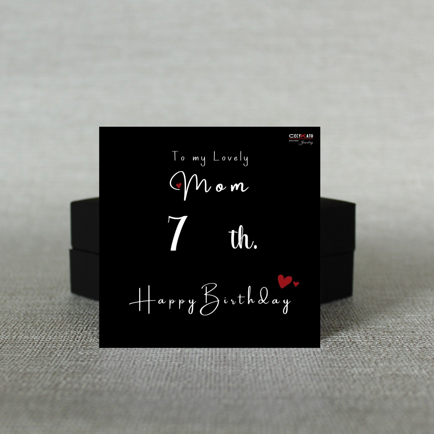 Mom 70 Milestone Birthday / Happy Birthday Message Card - C80HBM7