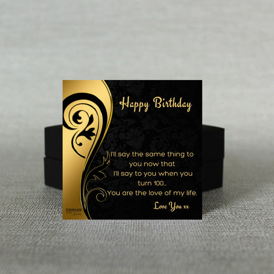 Happy Birthday - Message Card - C28HB