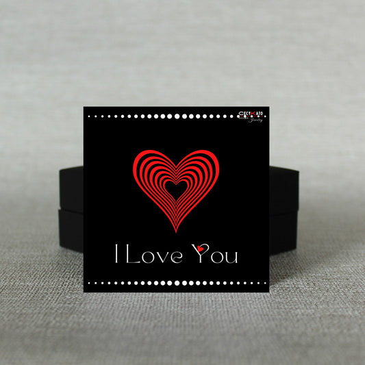 I Love You Message Card - C66LY