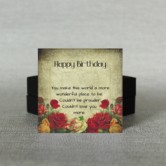 Happy Birthday - Message Card - C29HB