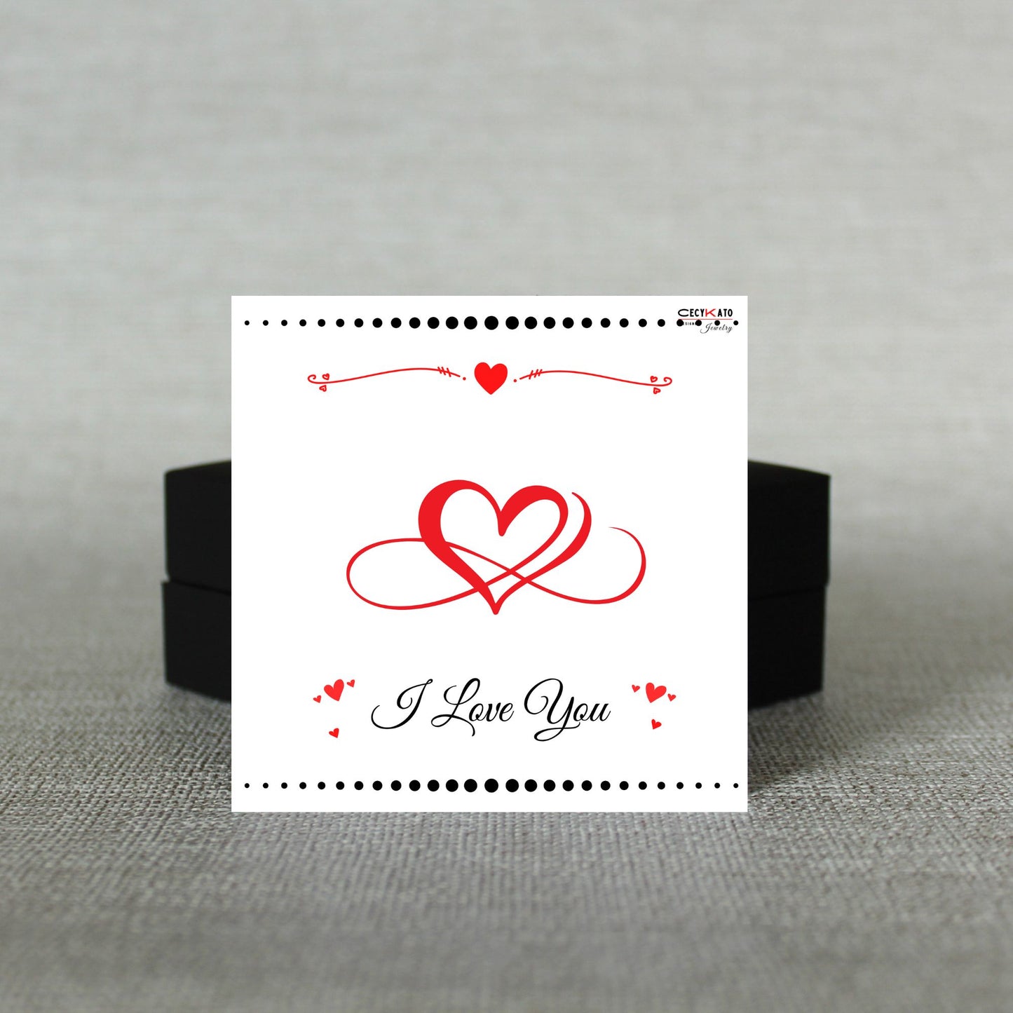 I Love You Message Card - C67LY