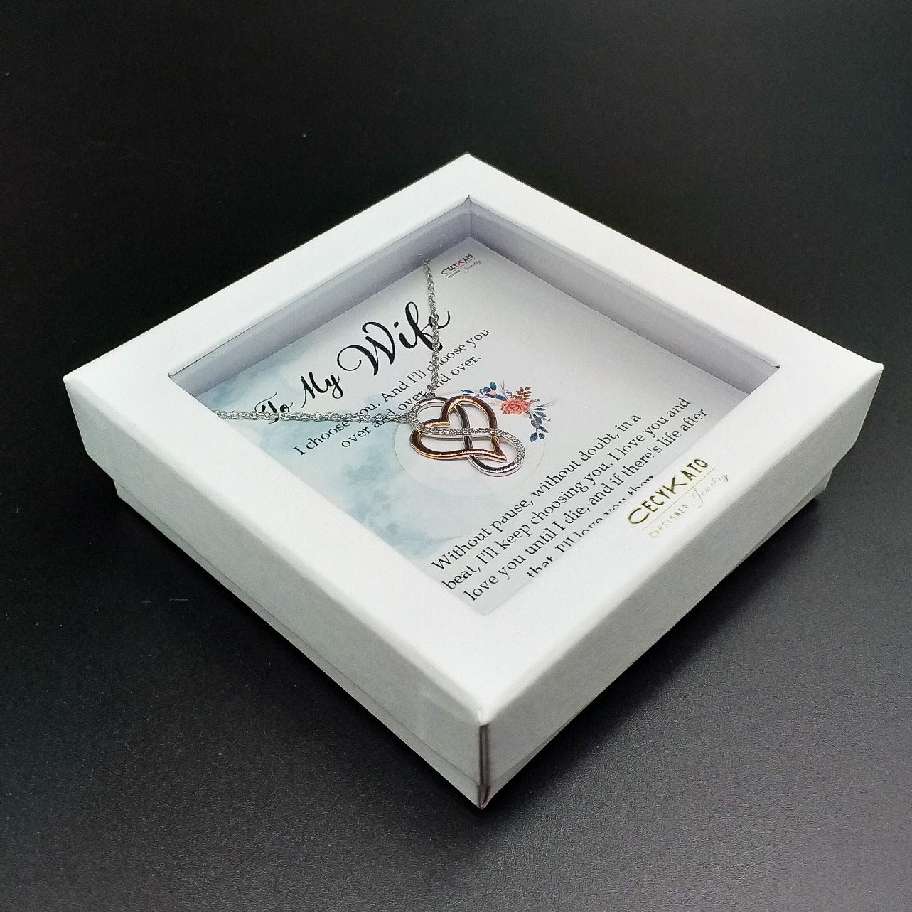 To My Wife Message Card - C17W