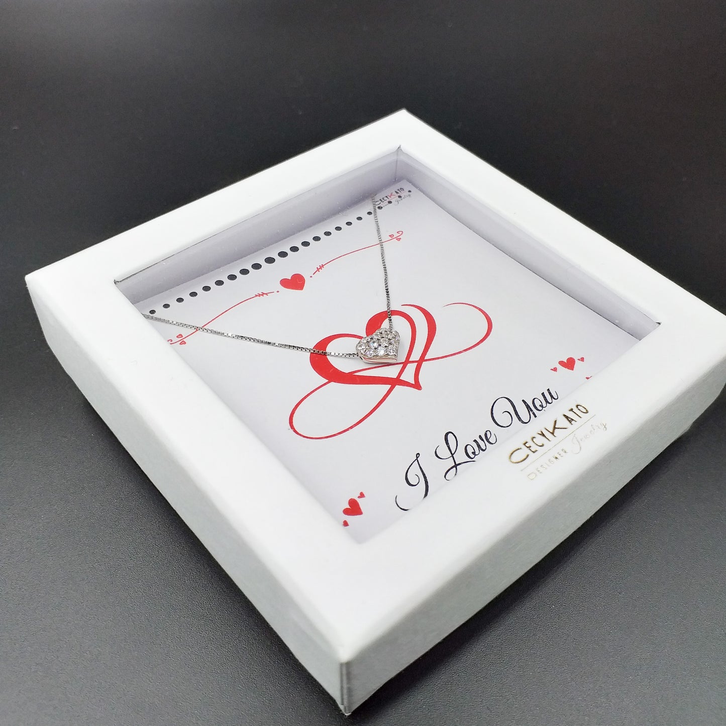 I Love You Message Card - C67LY
