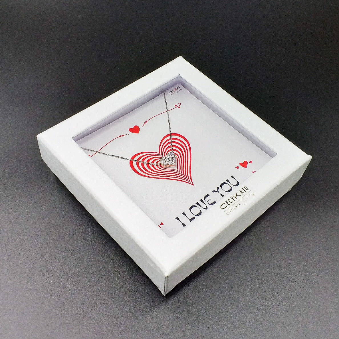 I Love You Message Card - C75LY