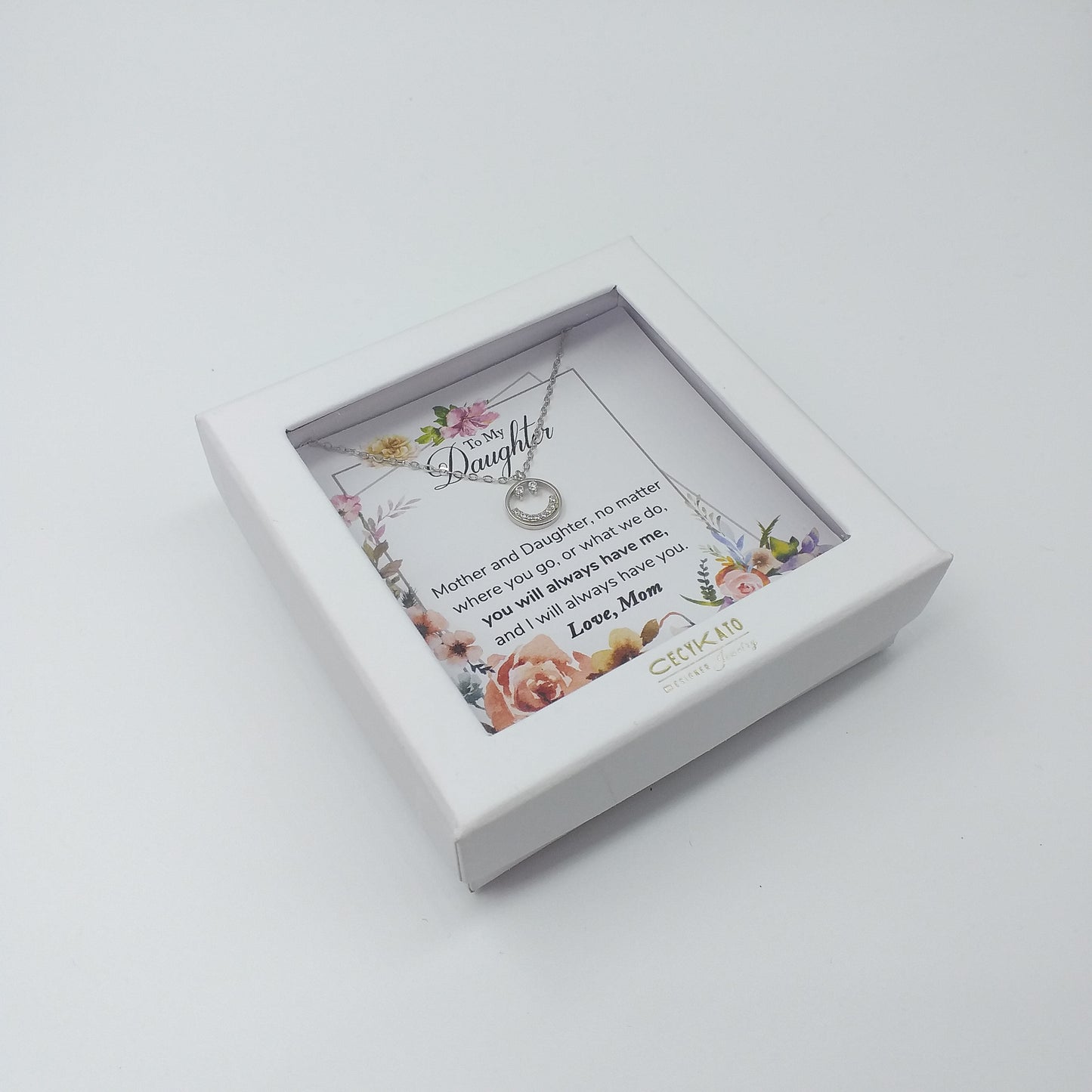 To My Daughter Message Card - C39D