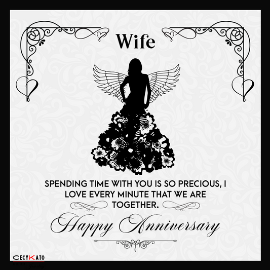 Wife / Anniversary Message Card - C22W