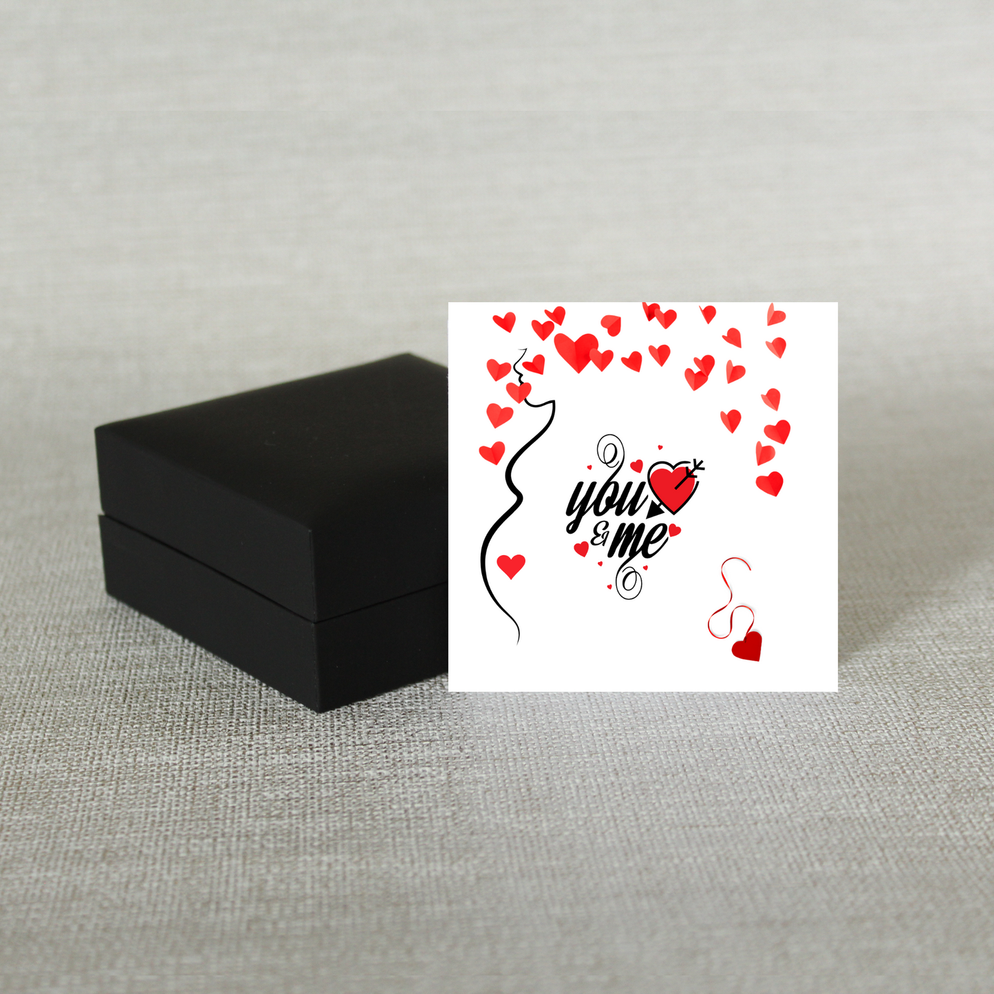 You & Me Message Card - C111