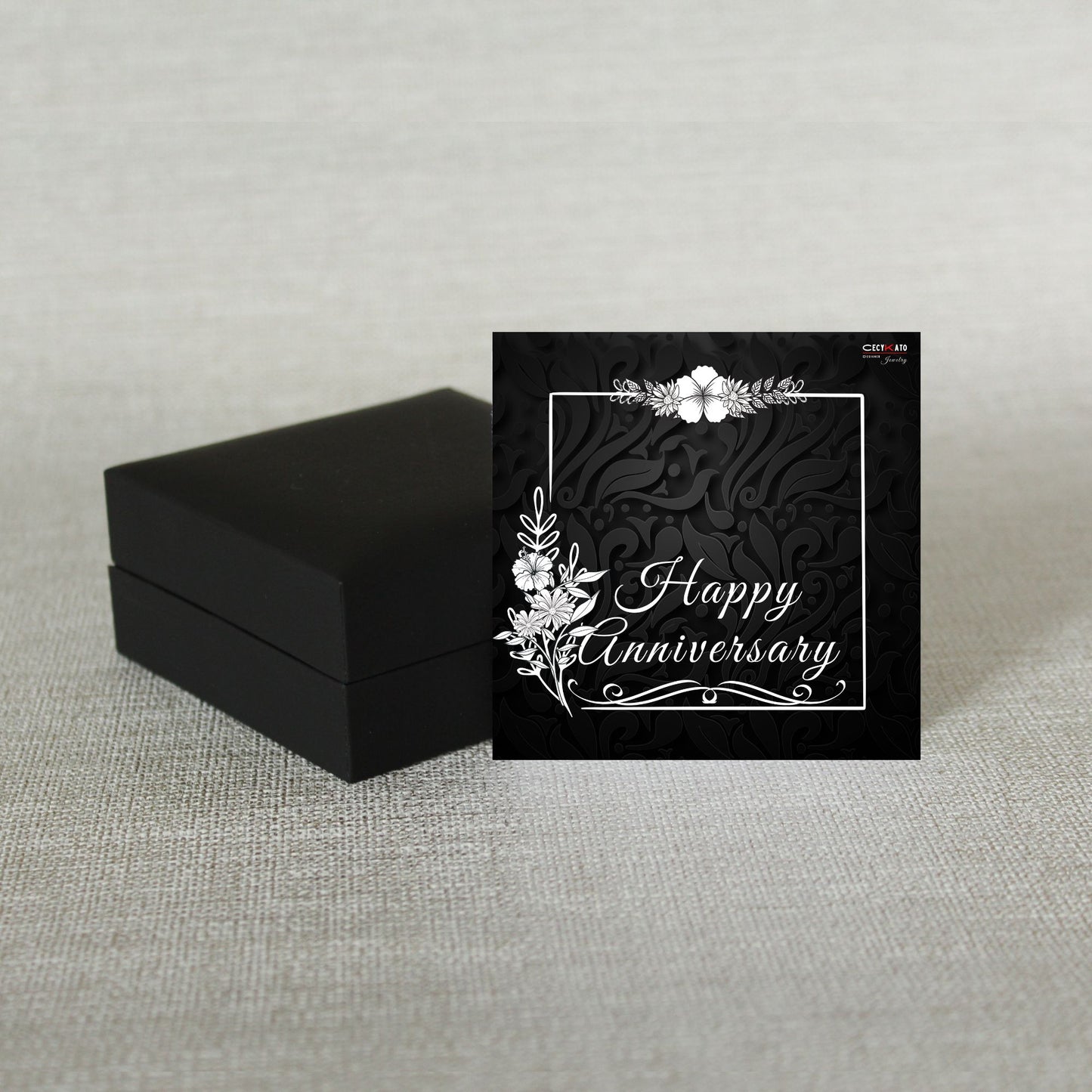 Happy Anniversary Message Card - C65