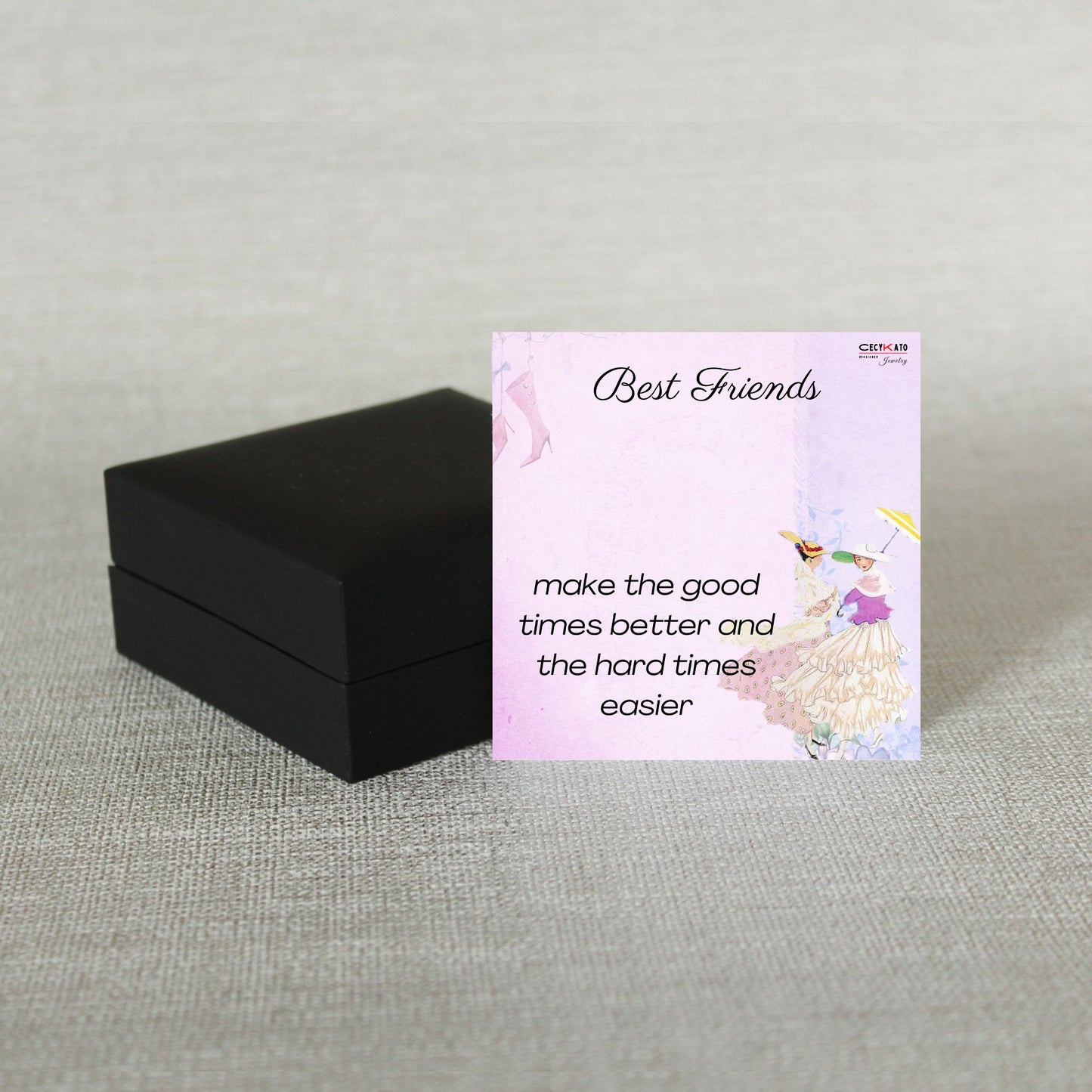 Best Friends Message Card - C47F