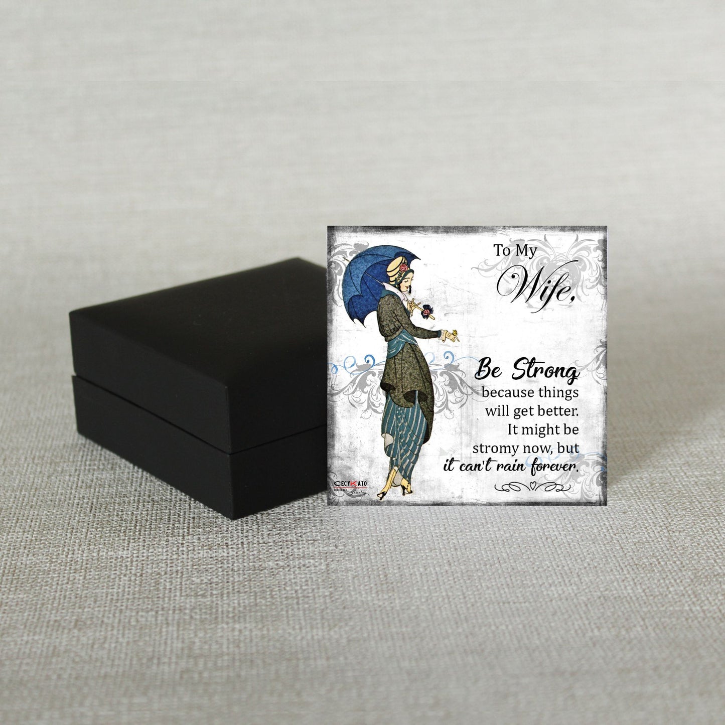 To My Wife Message Card - C15W