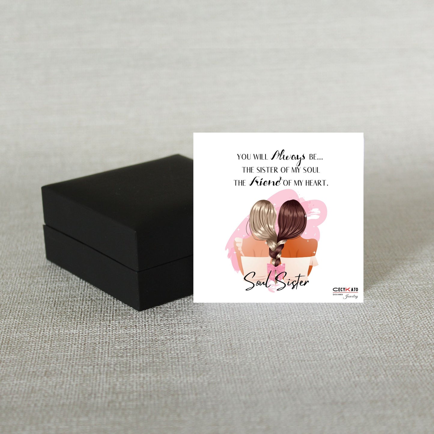 Soul Sister Message Card - C42F