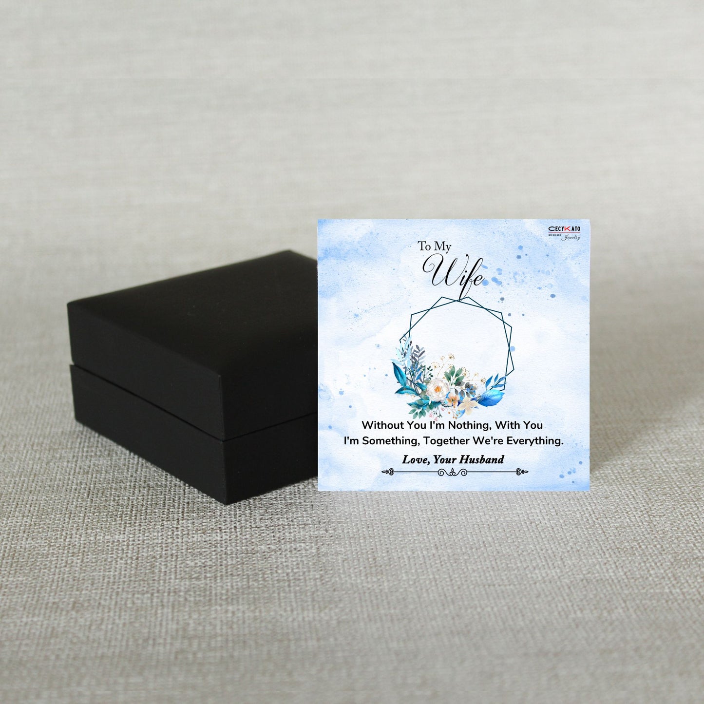 To My Wife Message Card - C13W