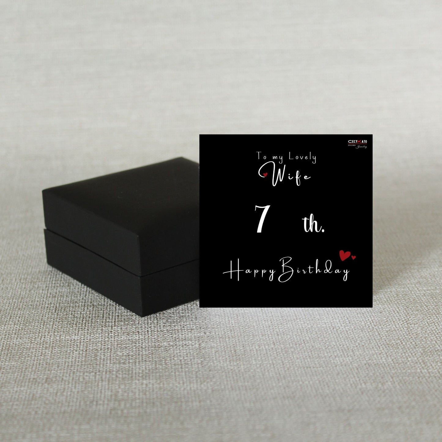 Wife 70 Milestone Birthday / Happy Birthday Message Card - C79HBW7
