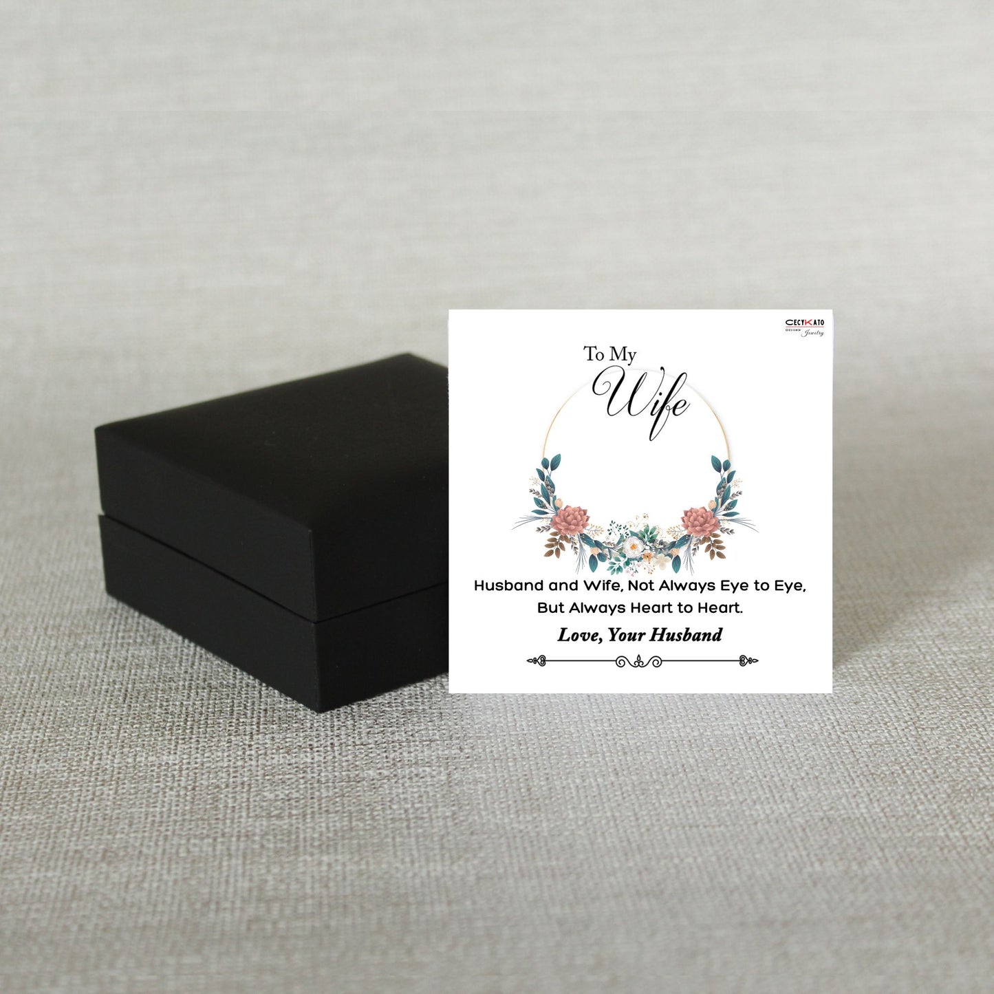 To My Wife Message Card - C11W