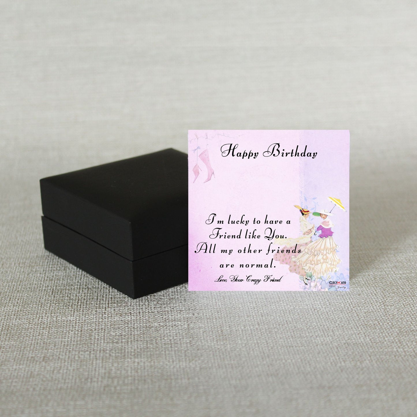 Happy Birthday - Friend Message Card - C8HBF