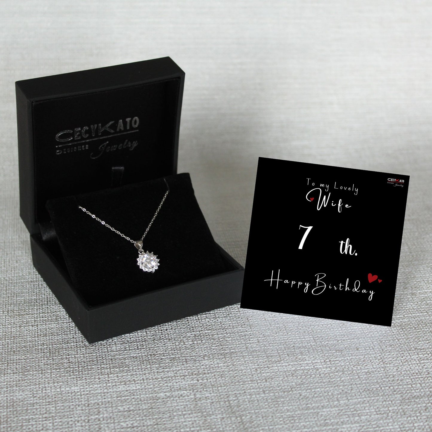 Wife 70 Milestone Birthday / Happy Birthday Message Card - C79HBW7