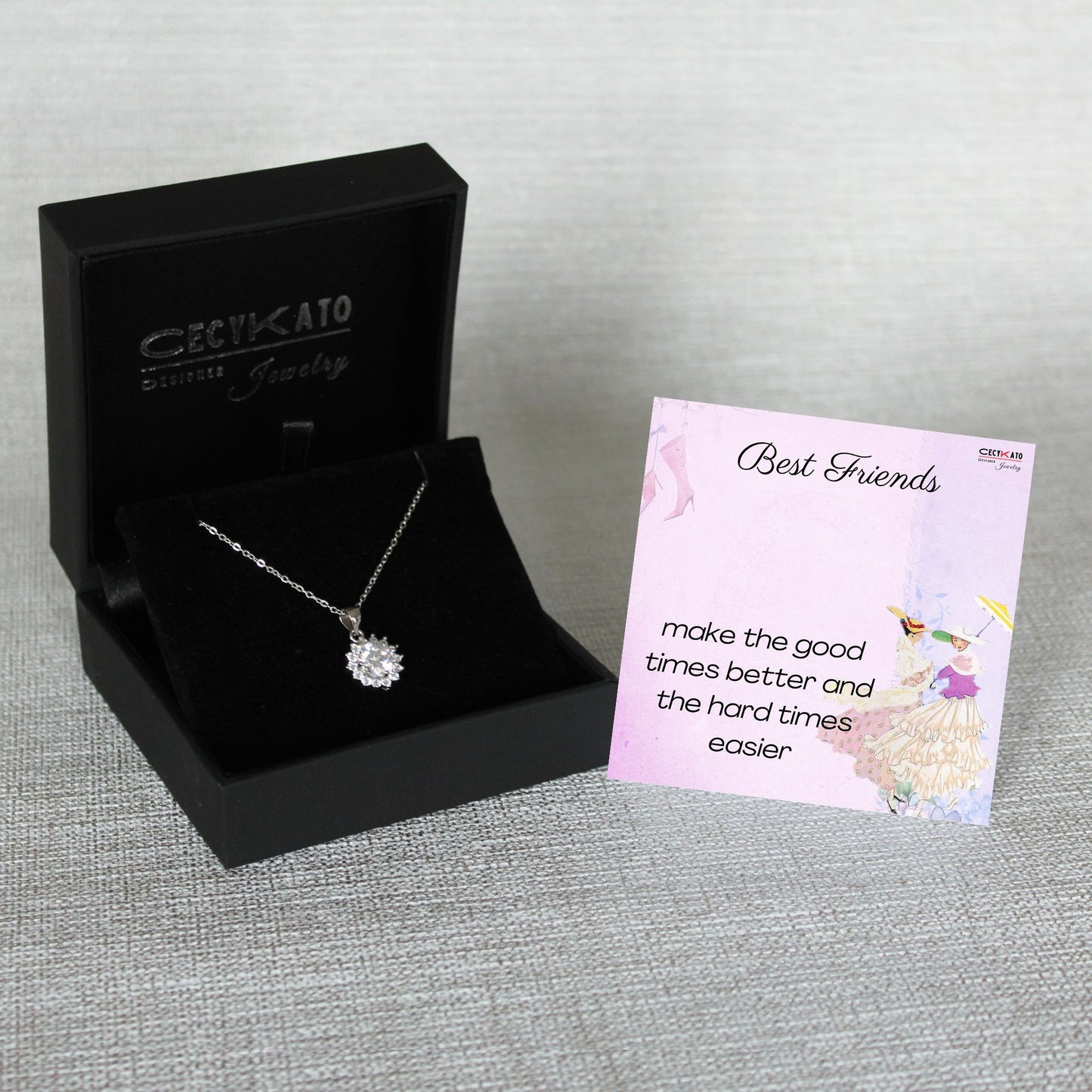 Best Friends Message Card - C47F