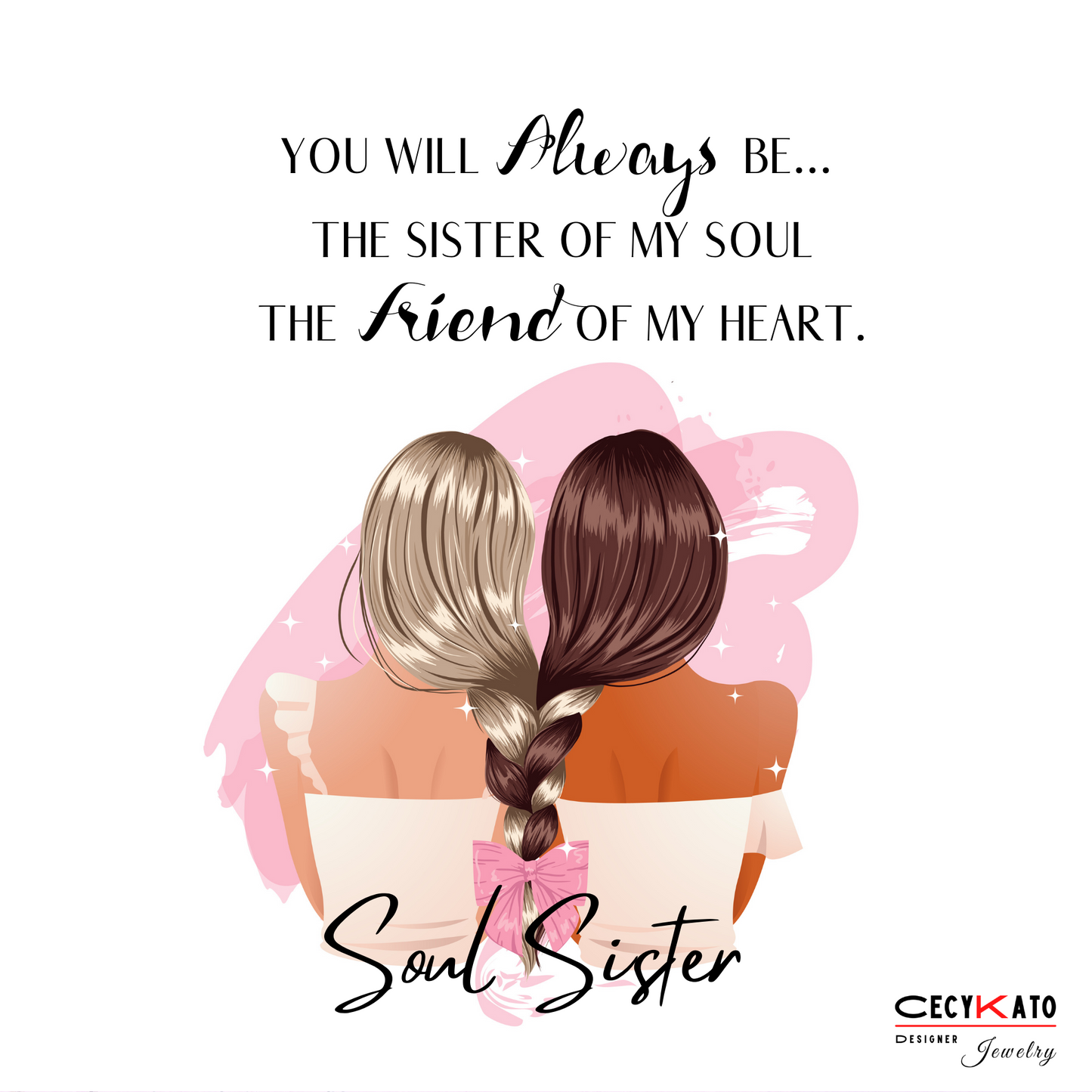 Soul Sister Message Card - C42F