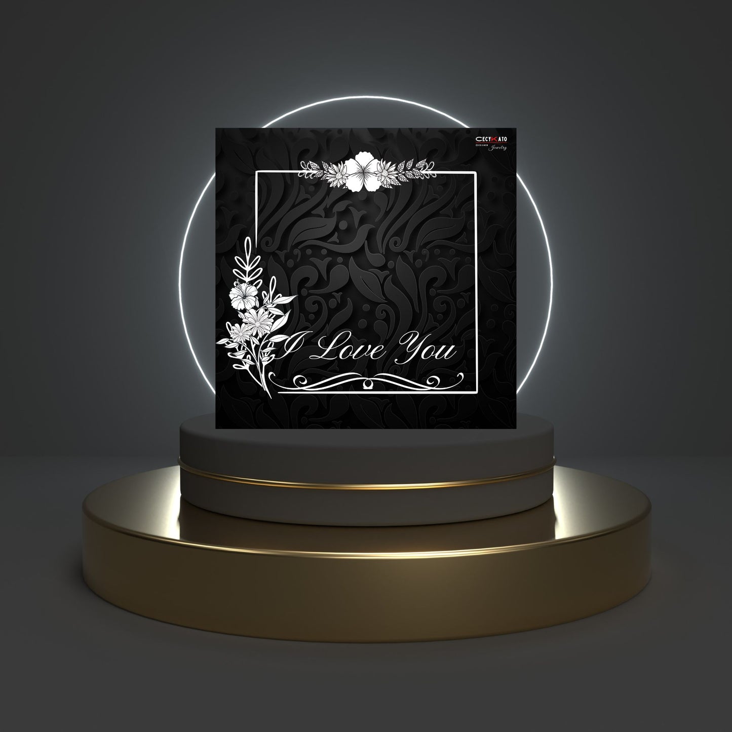 I Love You Message Card - C74LY