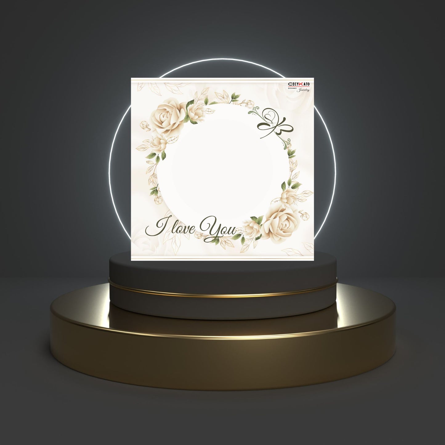 I Love You Message Card - C16LY