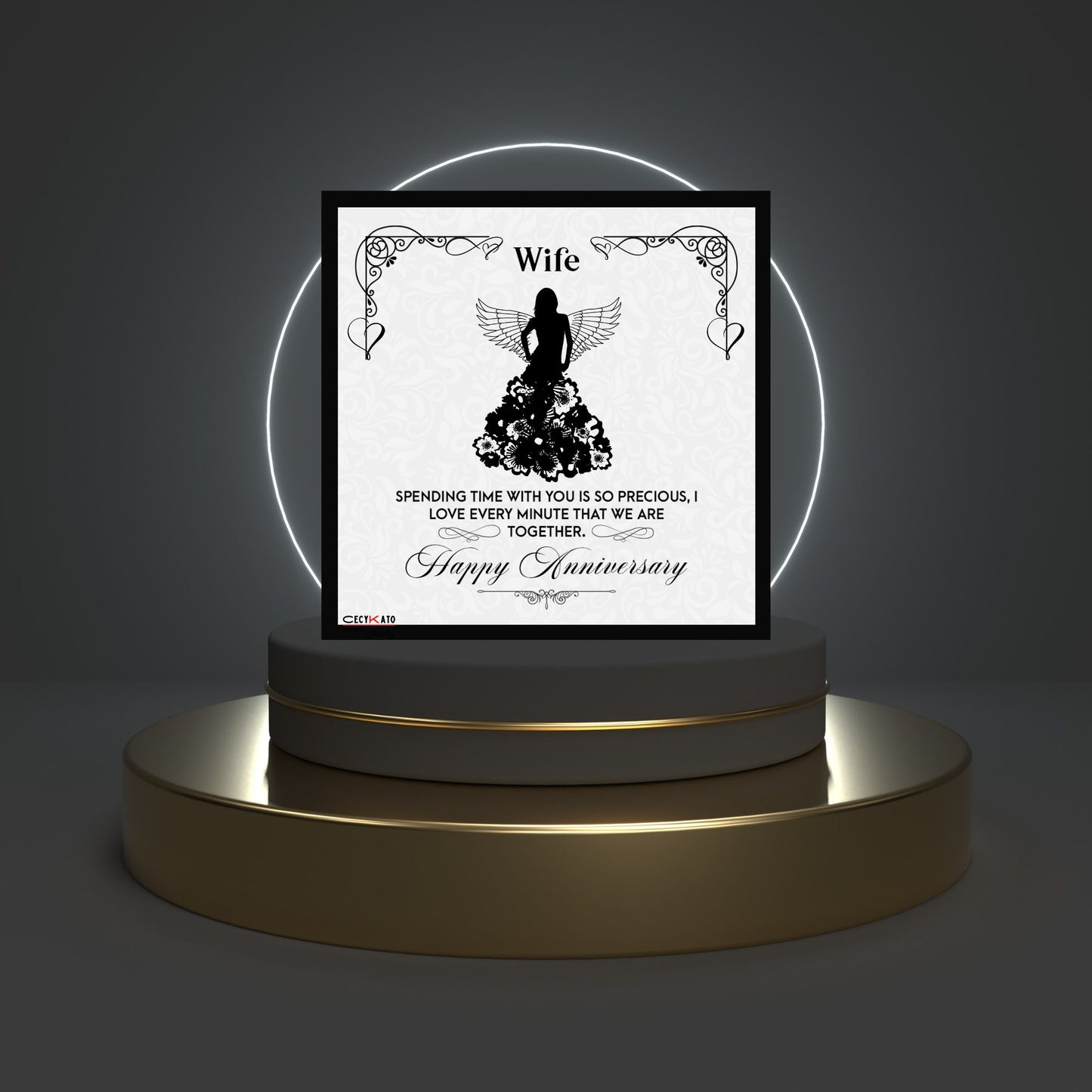 Wife / Anniversary Message Card - C22W