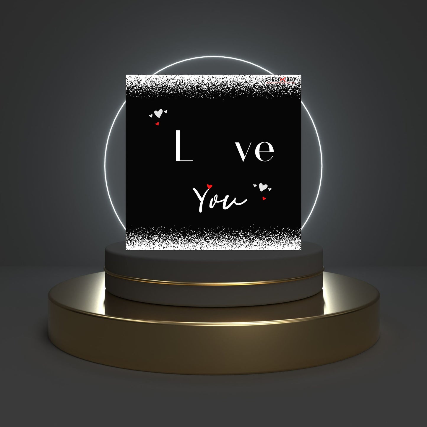 I Love You Message Card - C77LY