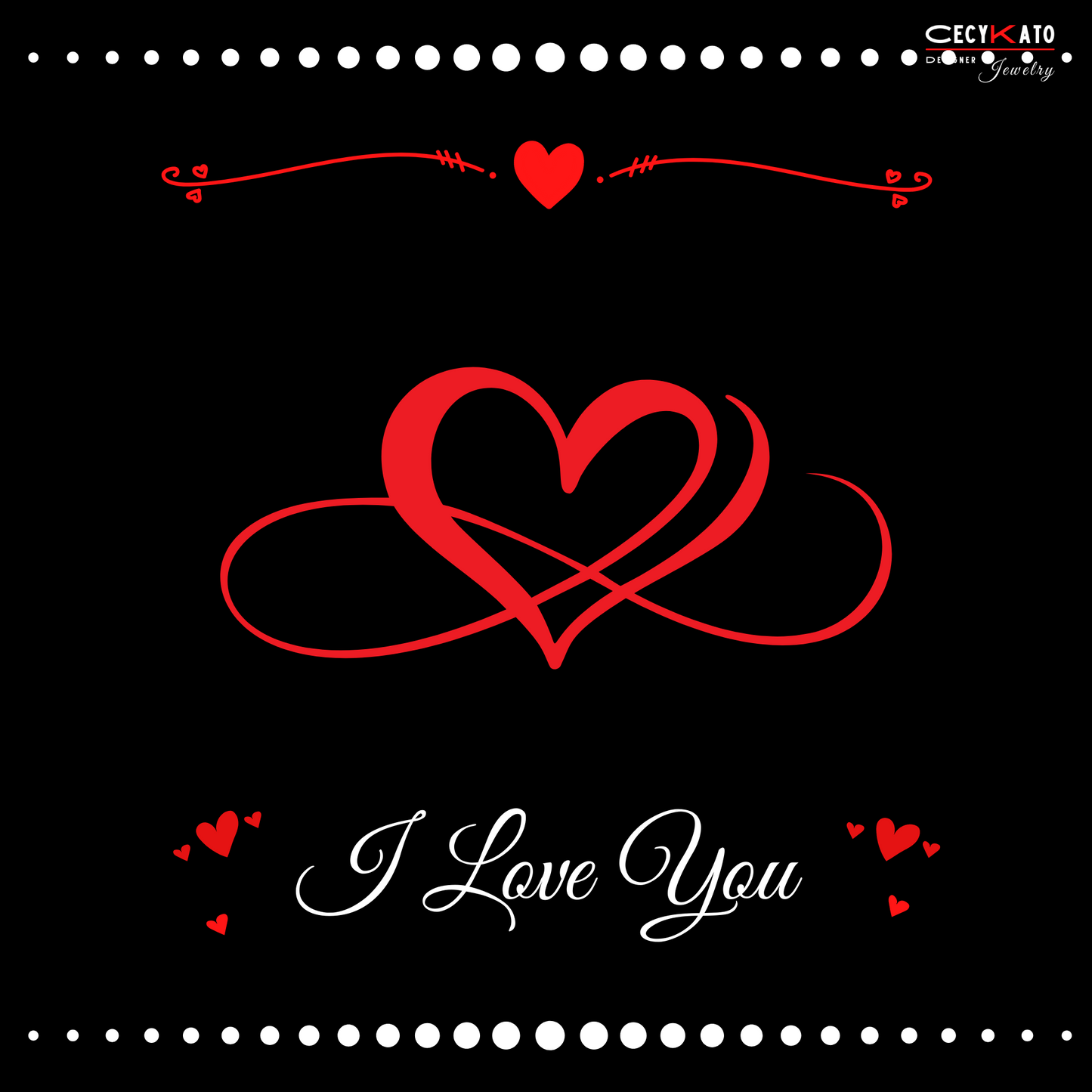 I Love You Message Card - C70LY
