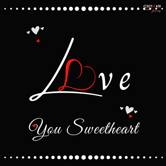 Love You Sweetheart Message Card - C71LY