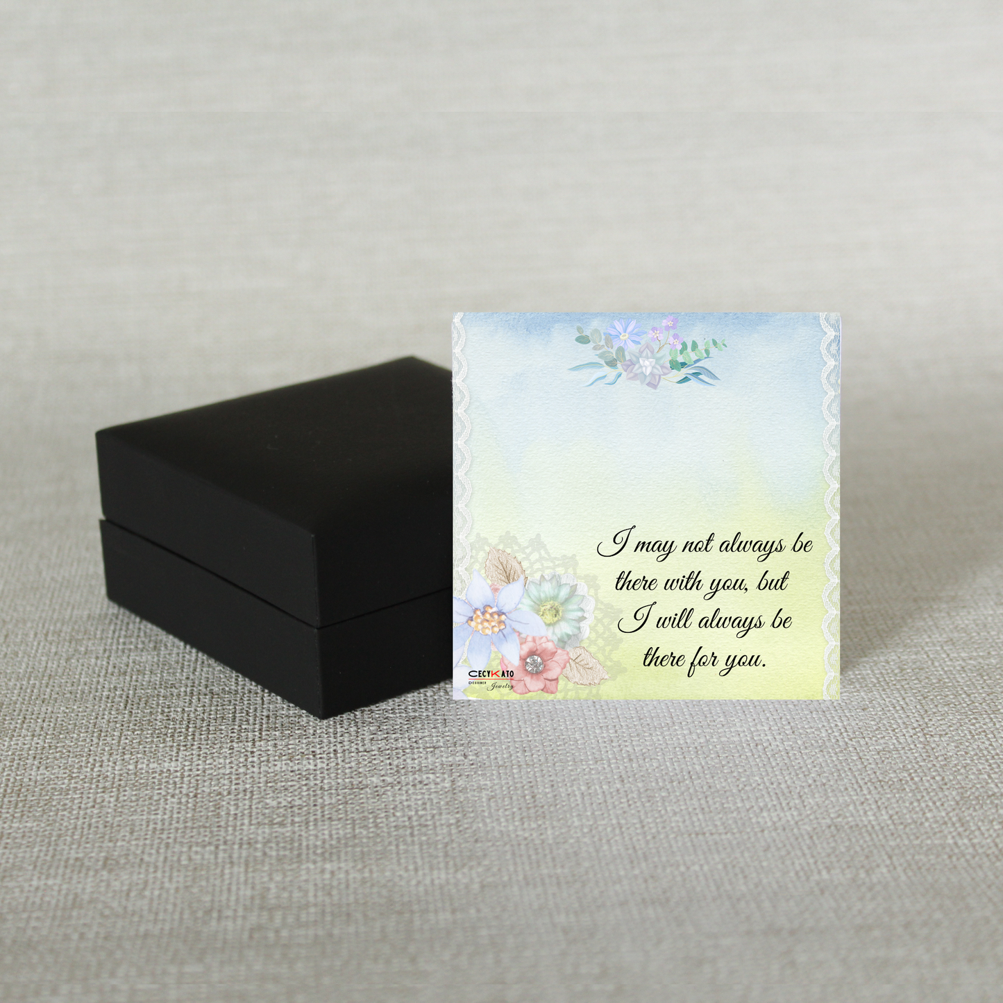 I will always be there for you Message Card - C2