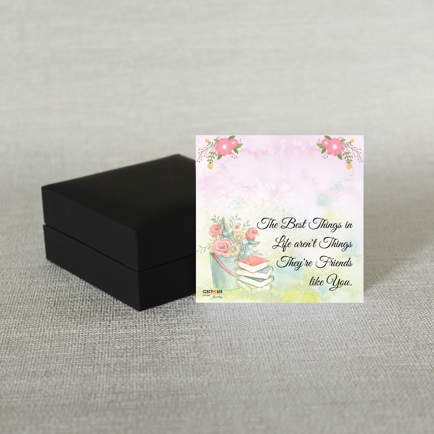 The Best Things in Life Message Card - C1