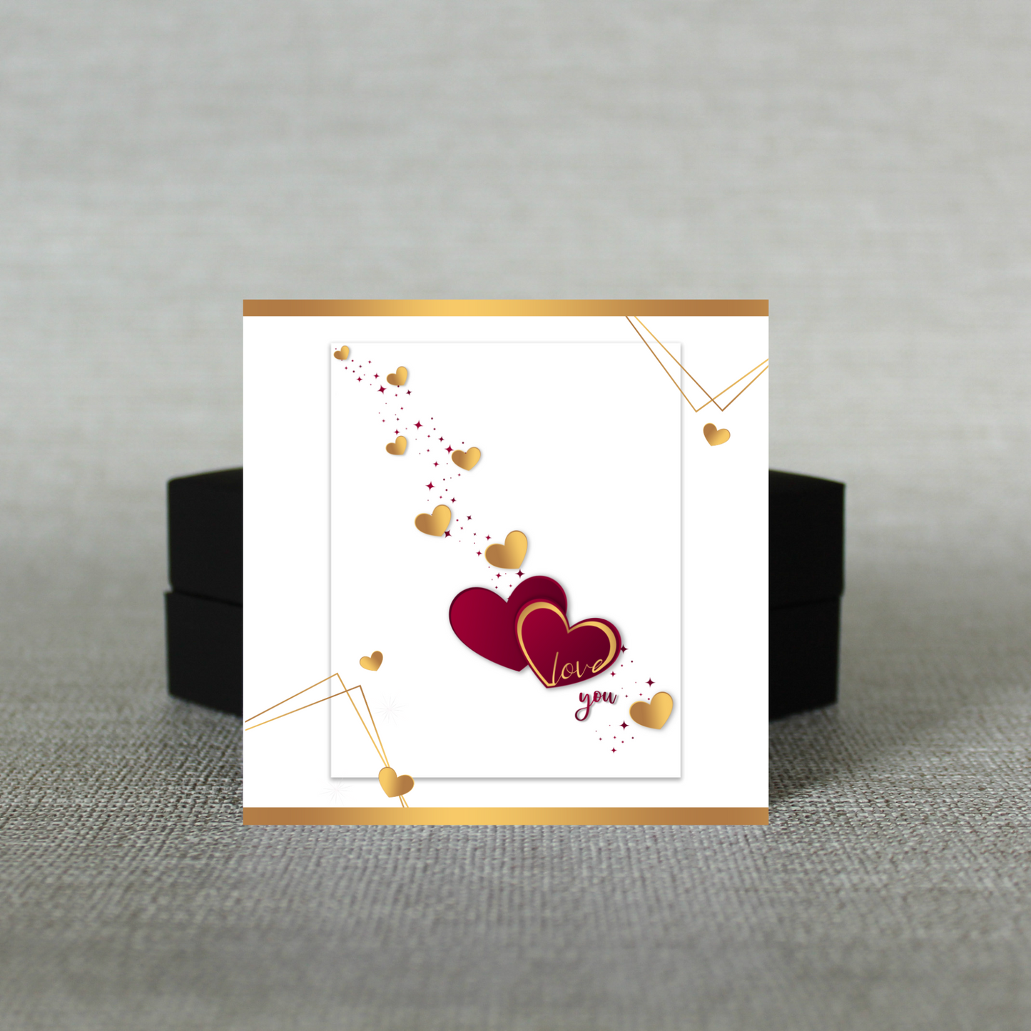 Love You Message Card - C109