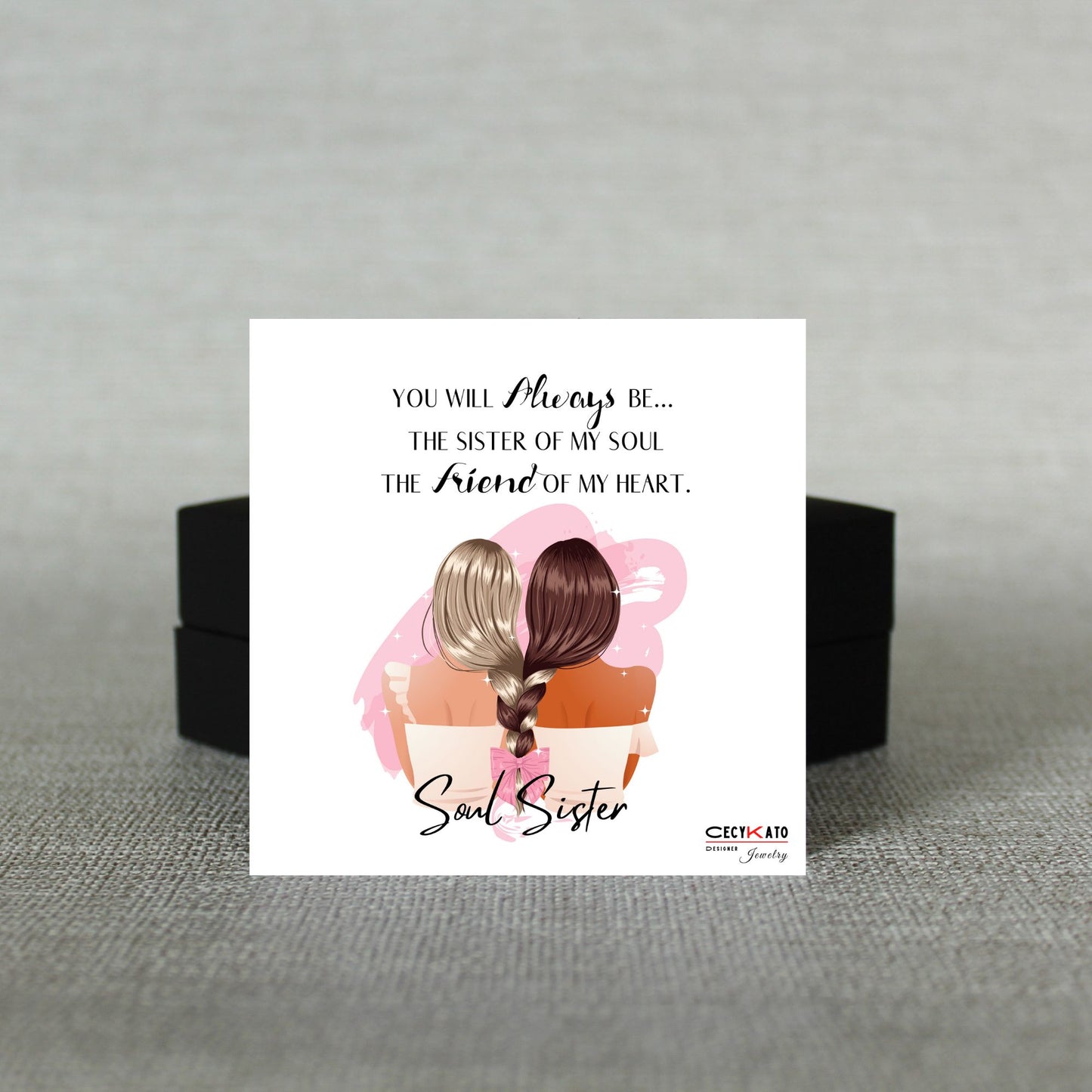 Soul Sister Message Card  - C42F