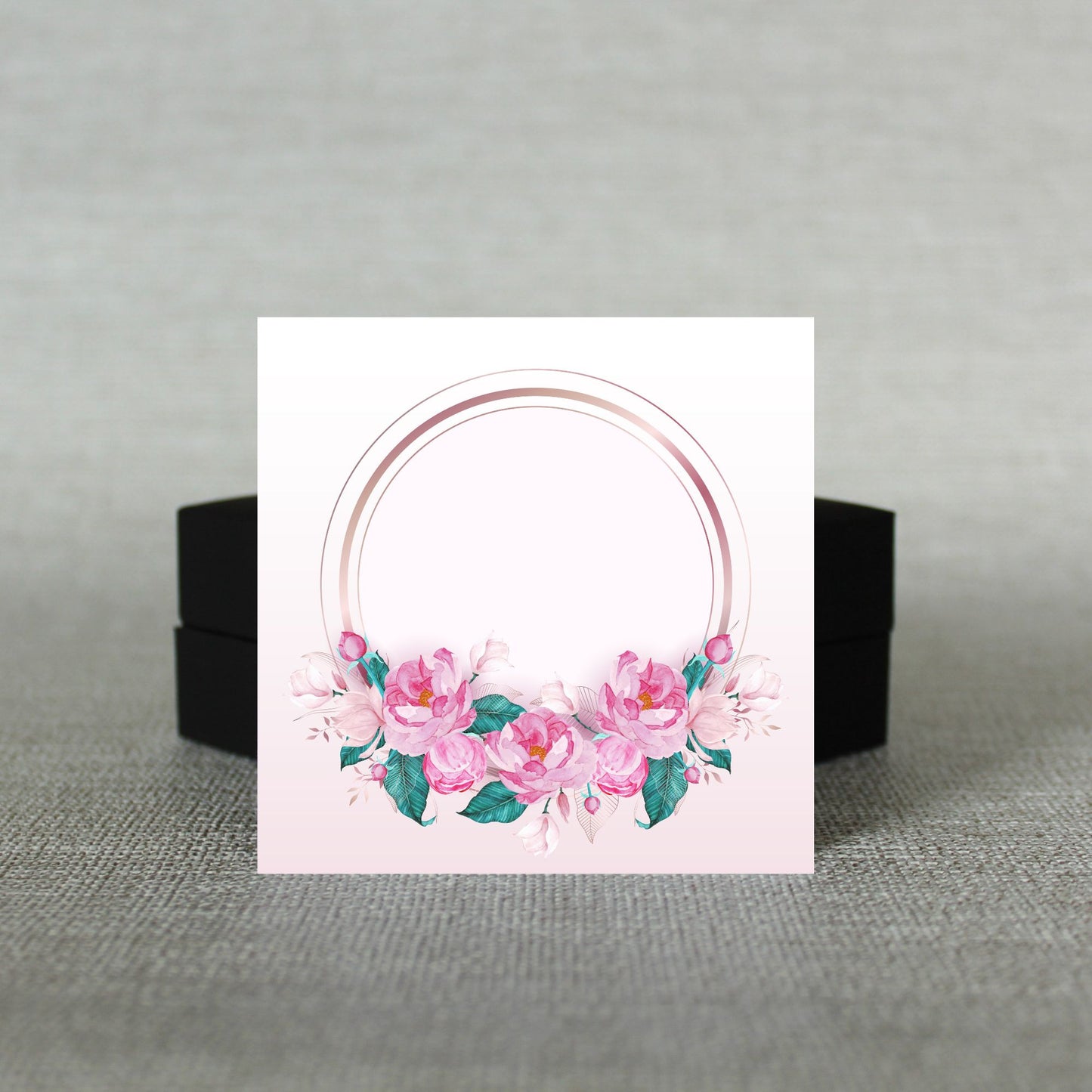 Flowery Message Card - C97