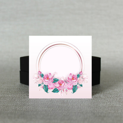 Flowery Message Card - C97