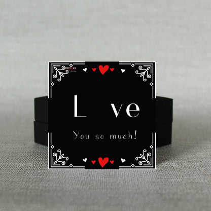 Love You Message Card - C78LY