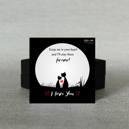 I Love You Message Card - C44LY