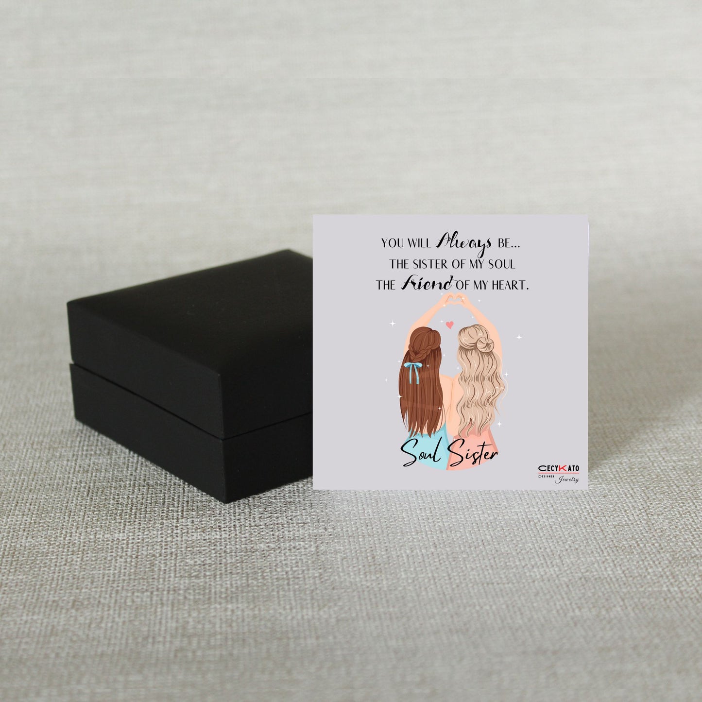 Soul Sister Message Card  - C41F