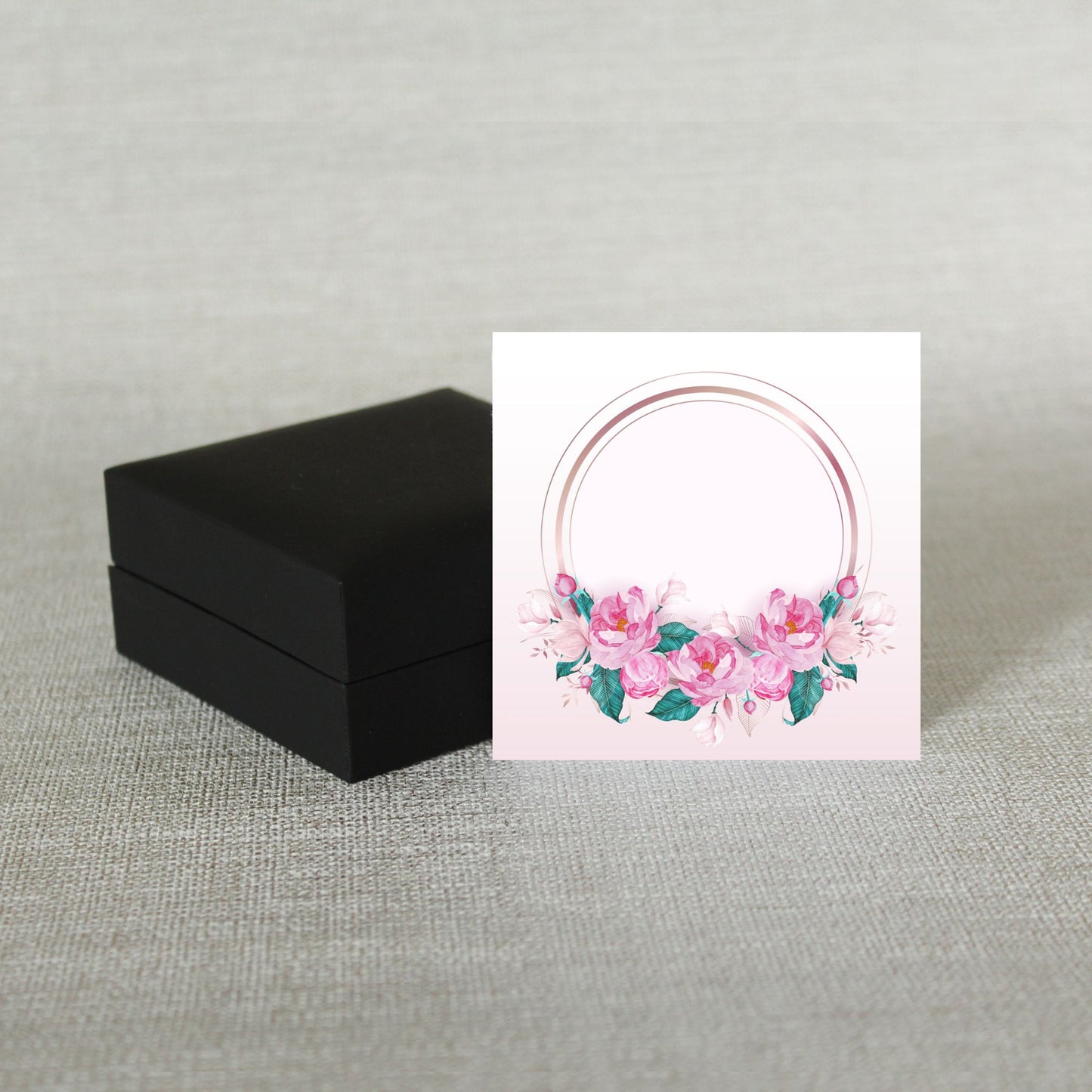 Flowery Message Card - C97