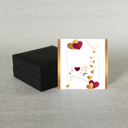 Love You Message Card - C105