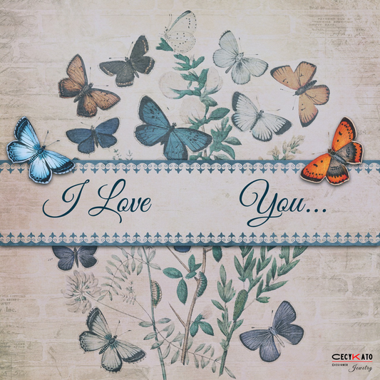 I Love You Card Message Card - C5LY